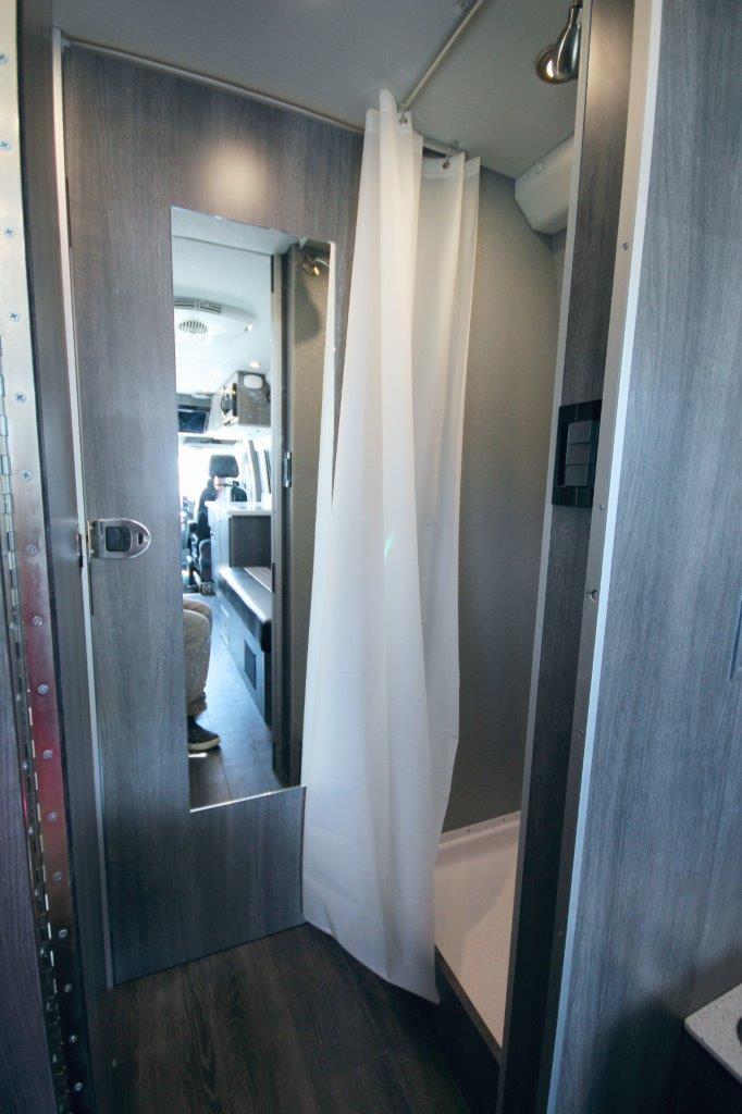 Custom Enclosed Shower Mercedes Sprinter Van